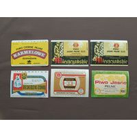 Пивные этикетки польские по 50 копеек, цена за одну шт., см. описание лота, ю-905-13 (3531)