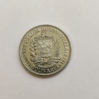 Венесуэла 2 боливара 1989 г.  (2)
