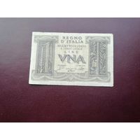 Италия 1 лир  1939