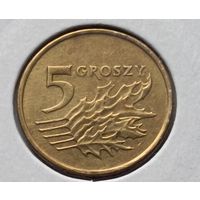 Польша. 5 грошей 2009 года. (*)