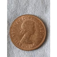 Великобритания. 1 пенни 1967 года. (4)