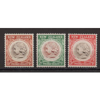 Новая Зеландия / NEW ZEALAND 1955 ** Король Георг V, серия 3 марки