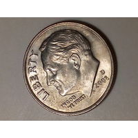 10 центов США 2008 D год