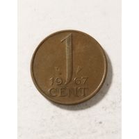 Нидерланды 1 цент 1967
