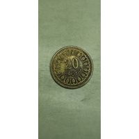 Тунис 20 милим 1960