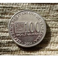 Werty71 Венесуэла 100 боливаров 2004