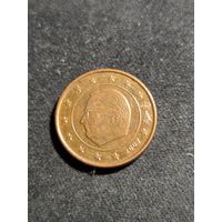 Бельгия 1 евроцент 2007