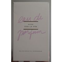AVON / Viva la Vita. Первый выпуск. Парфюмерная вода. Новая          #духи