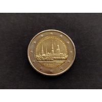 2 евро 2014 Латвия (Рига- культурная столица Европы 2014)