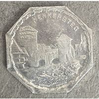 Германия Нюрнберг нотгельд 20 пфеннигов 1919 год. Мост палачей трамвайный жетон
