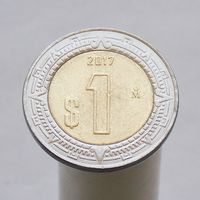 Мексика 1 песо 2017