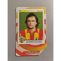 Телефонная карта. Футбол. Италия