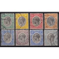 206.BrK. Великобритания. Колонии. Британская подмандатная территория Танганьика. Георг V. Стандарт. 1927/31 гг. Mi.##82-88/90.