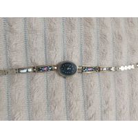 Часы Чайка финифть с рубля без мпц!