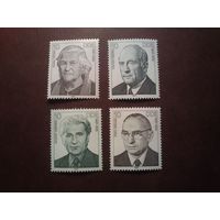 Германия .ГДР 1987 г.Личности немецкого рабочего движения./п/