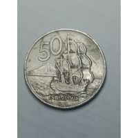 Новая Зеландия 50 центов 1976 года .