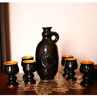 Набор: кувшин с бокалами СССР