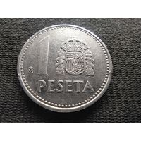 Испания, 1 песета 1985, KM# 821