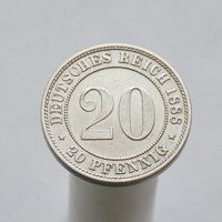 Германия 20 пфеннигов 1888 А СОСТОЯНИЕ