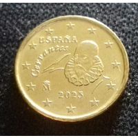 10 евроцентов, Испания 2023 г., AU