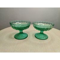 Все лоты с 1 Рубля. 2 старых креманки Неман. 60-е года. Клеймо.