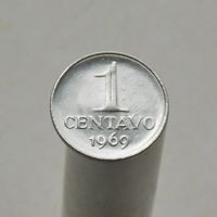 Бразилия 1 сентаво 1969