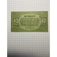 10 пфенигов (нотгельды) г. Германия.-2012