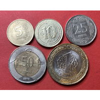 Турция 5 монет