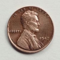 США. 1 цент 1942 г.
