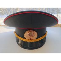 Фуражка МВД РБ. Предприятие "ЖилБел", размер 58