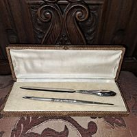 Письменный набор. Серебро .1900 г.