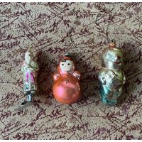 Лот Новогодние игрушки новогодняя игрушка дед мороз матрёшка карлсон