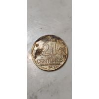 Перу 20 сентимос 2010