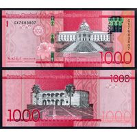 Доминиканская Республика 1000 песо 2020 г. (P-193е, UNC) [Серия GX] Доминиканская Республика 1 000 песо 2020 года