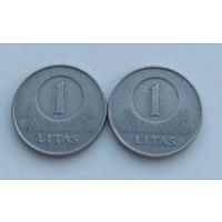 Литва. 1 лит 1999 года.