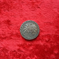 КОПИЯ 6 грошей 1536 Сигизмунд I Август