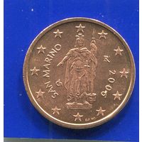 Сан Марино 2 евроцента 2006 UNC