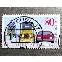 Марка Германия 1986 год 100 лет автомобилю