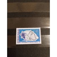1974 Франция флора цветы чистая клей MNH** выпускалась одиночкой (4-12)