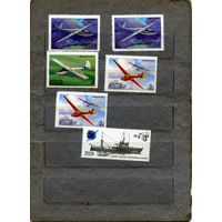 СССР, 1983,   СБОРНЫЙ **ЛОТ  АВИАЦИЯ, ФЛОТ ,    6м чистая  по15 коп шт