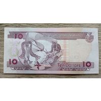 Werty71 Соломоновы острова о-ва 10 долларов 2009 UNС банкнота