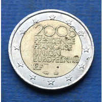 Франция 2 евро 2008 Председательство Франции в Европейском Союзе
