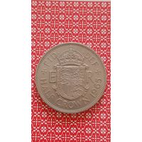 Великобритания 1/2,пол кроны 1965