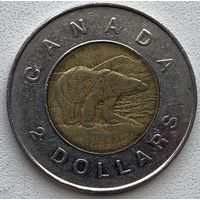 Канада 2 доллара 1996 г. Цена за 1 шт.