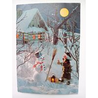 Набор из 3-х открыток. ЧССР. Прага. 1980 год. Рождество