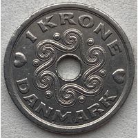 Дания 1 крона 1992 г.