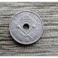 Werty71 Британская Папуа Новая Гвинея 1 шиллинг 1935 Серебро