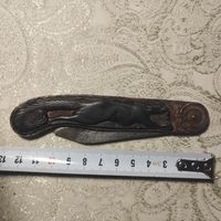 Старинный складной нож Белка Белочка ссср