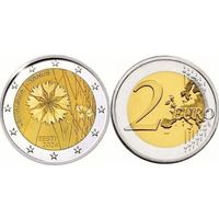 2 евро 2024 UNC