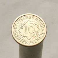 Германия 10 рентенпфеннингов 1924 А